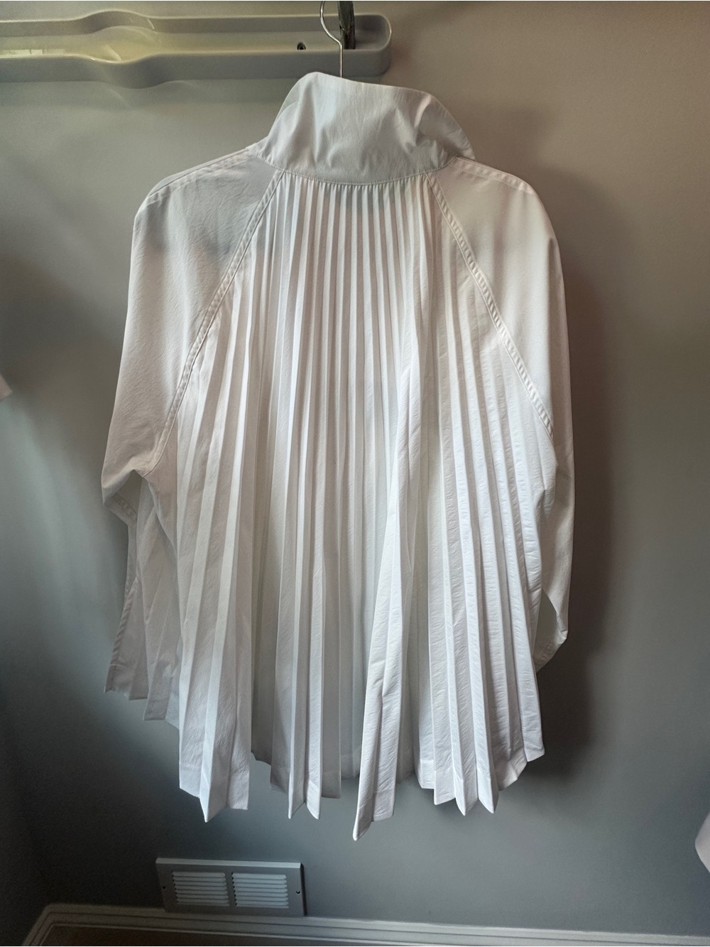 Athleta White Half-Zip Pullover Hoodie - Picture 4 of 4